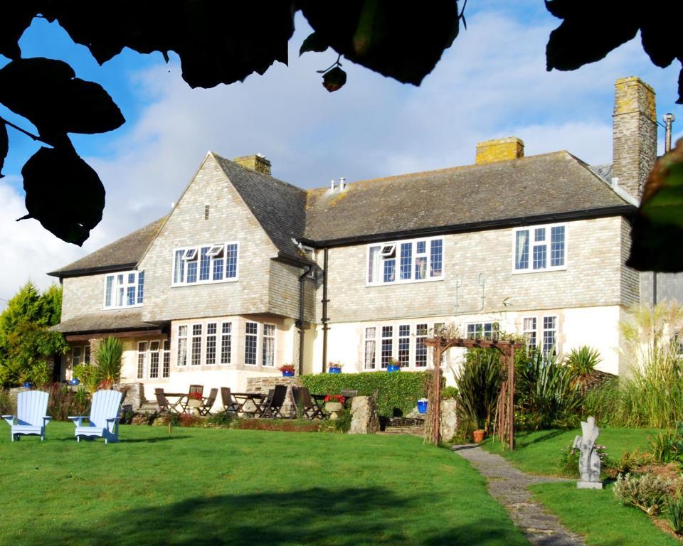 Trevalsa Court Hotel Mevagissey Exteriör bild